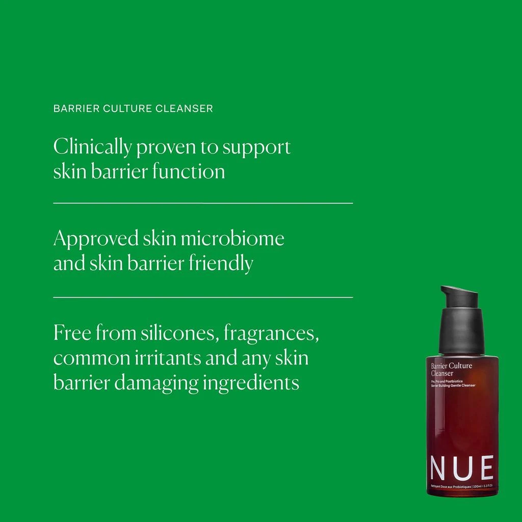 The Nue Co. The Nue Co. Barrier Culture Probiotic Cleanser 100ml 8