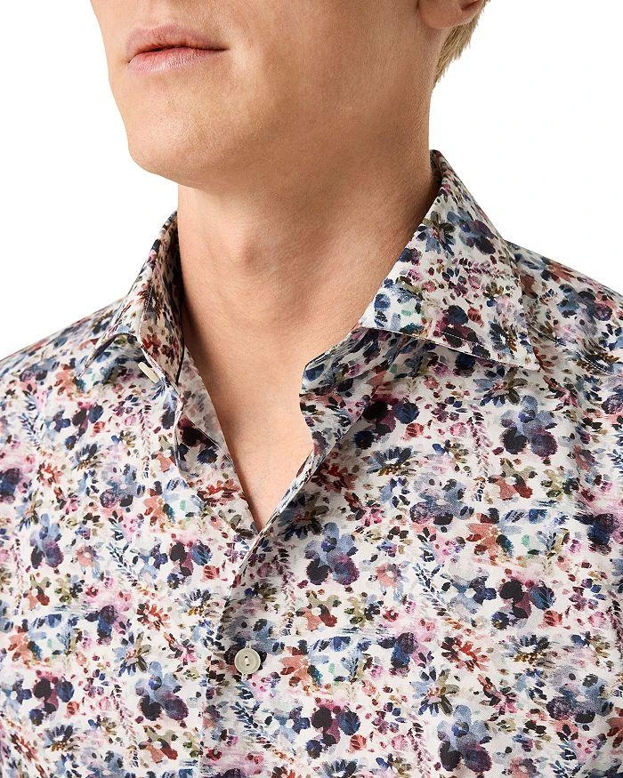 Eton Slim Fit Floral Print Shirt 3
