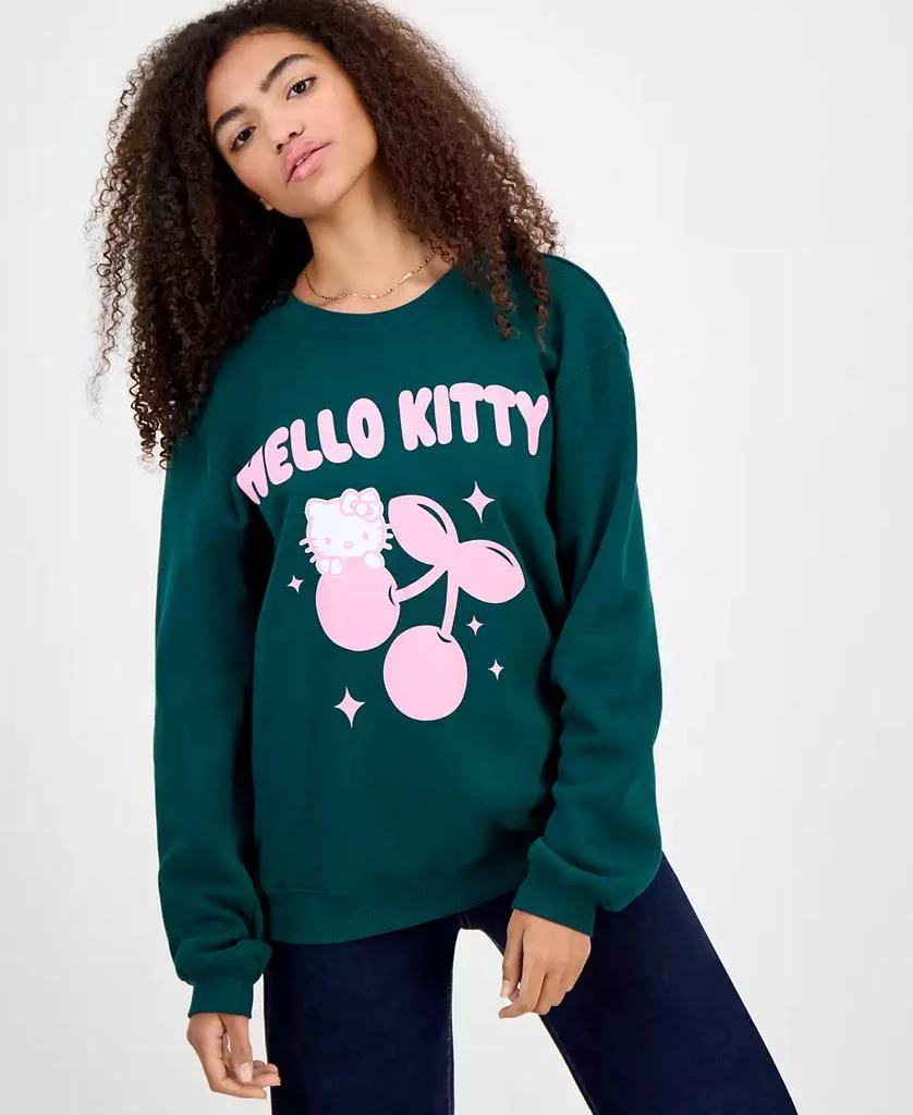 Grayson Threads, The Label Juniors' Hello Kitty Cherry Graphic Sweatshirt 1