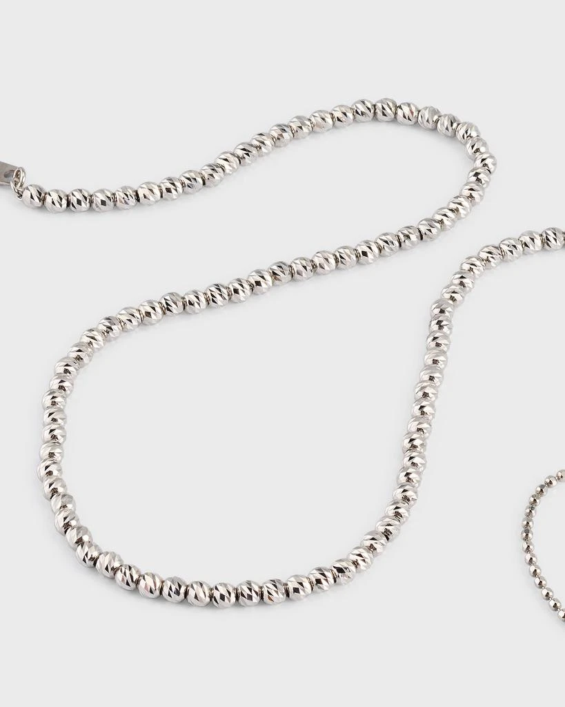 Platinum Born Platinum Halo Choker Necklace 3