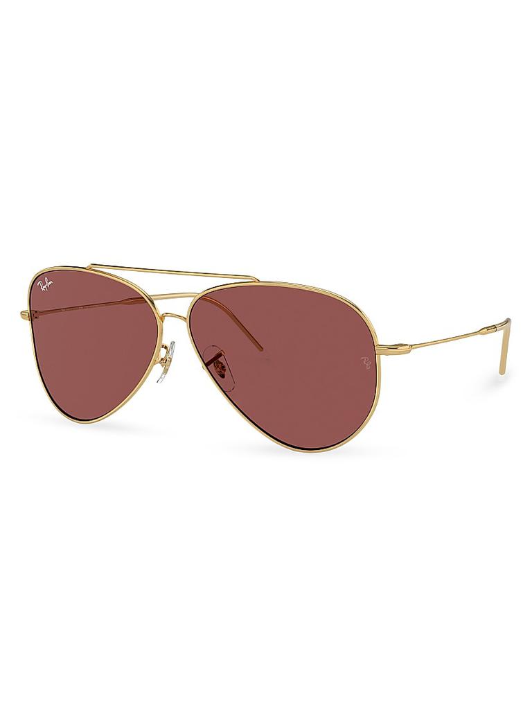 Ray-Ban RBR0101S 59MM Reverse Aviator Sunglasses