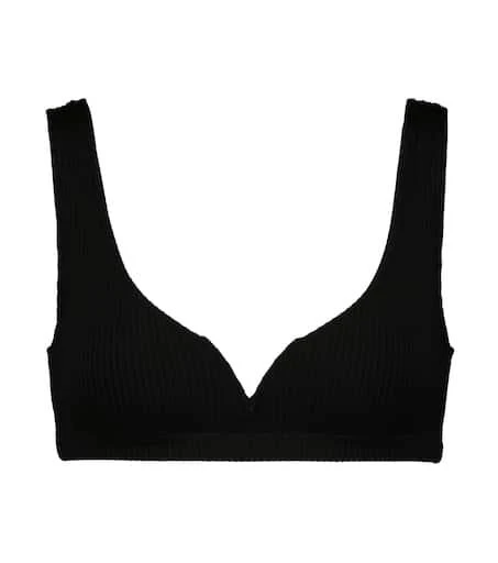 Alexandra Miro Kamala ribbed bikini top 1