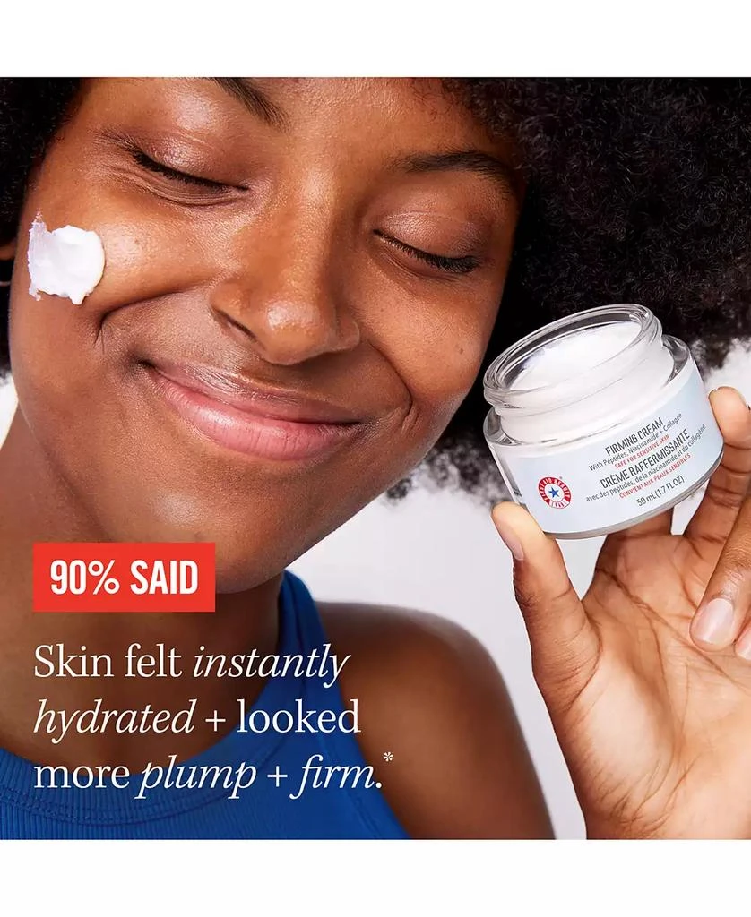 First Aid Beauty Firming Cream With Peptides, Niacinamide + Collagen, 1.7 oz. 3