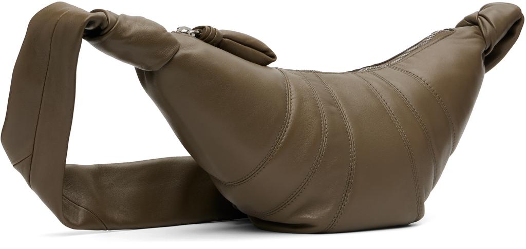 Lemaire Khaki Small Croissant Bag