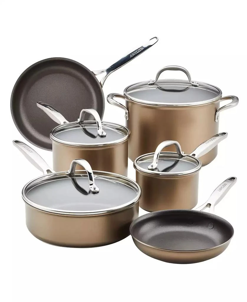 Anolon Ascend Hard Anodized Nonstick Cookware Set, 10 Piece 1