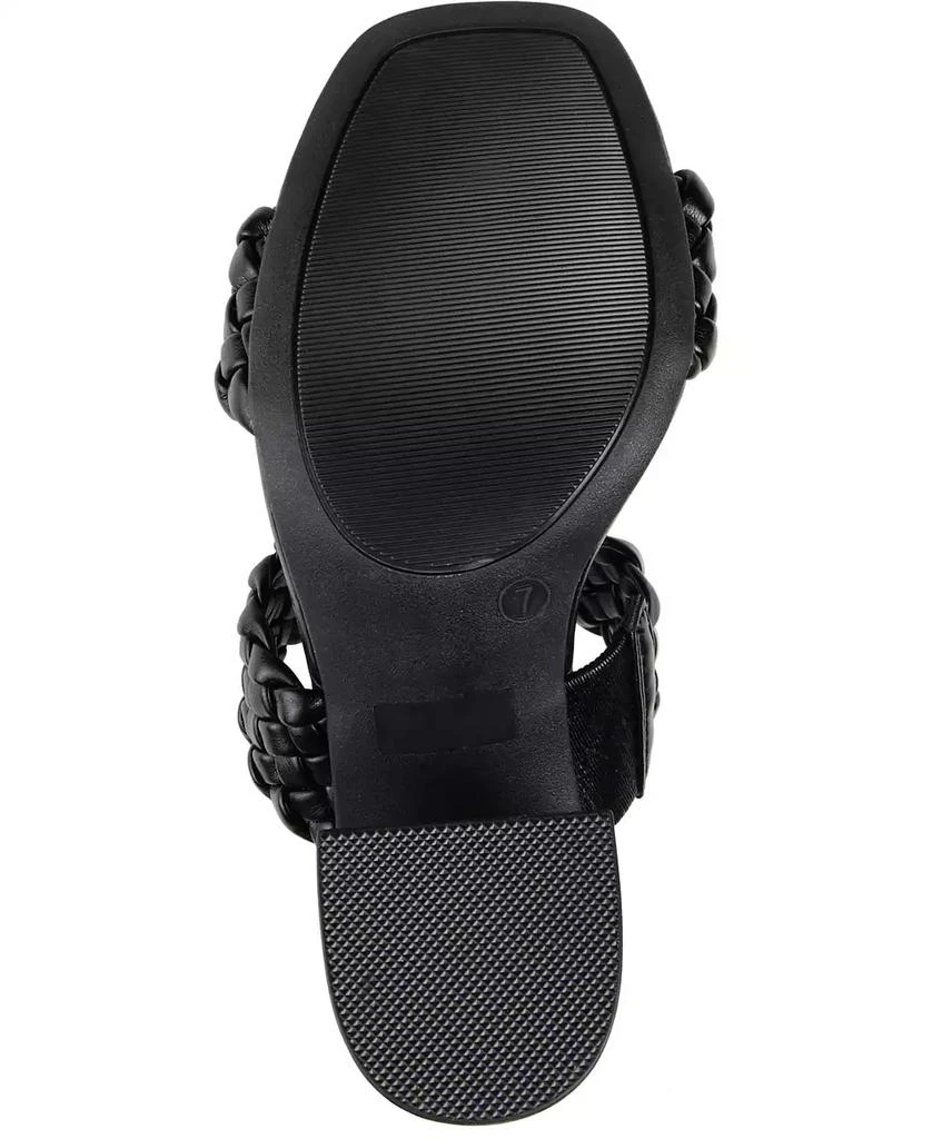 Journee Collection Women's Melissa Woven Sandals 5