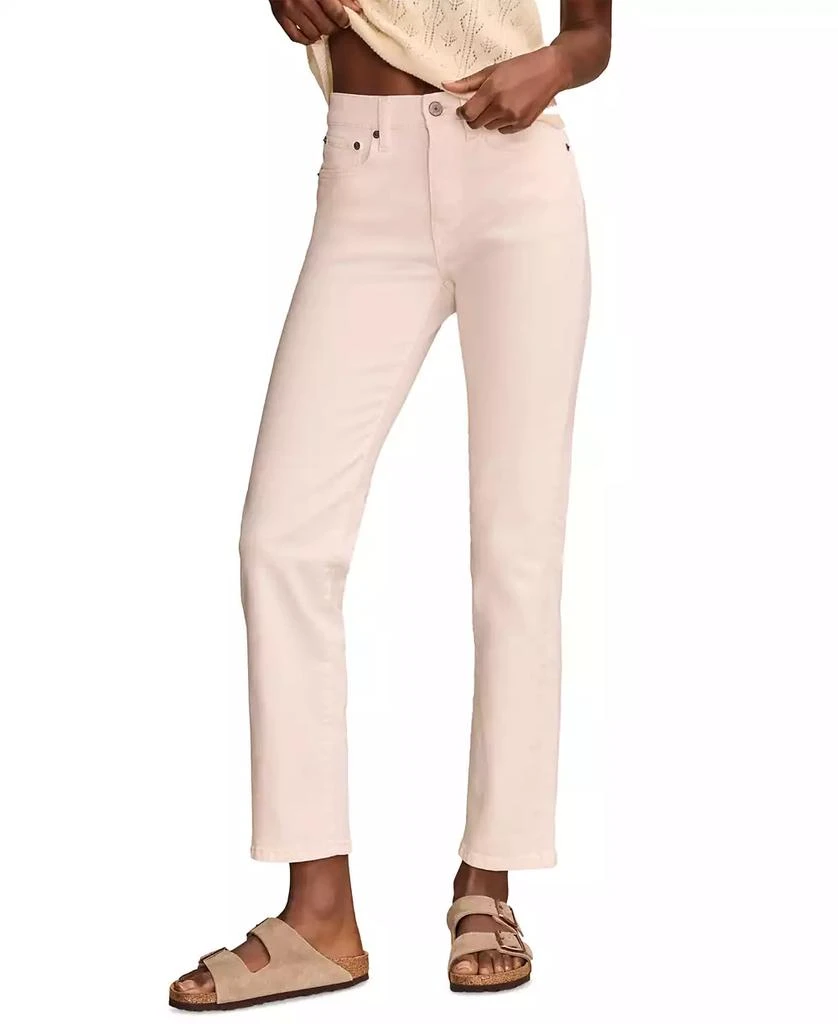 Lucky Brand Women's High-Rise Zoe Straight-Leg Denim Jeans 1