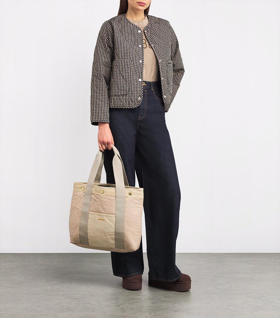 Barbour Check Monroe Quilted Jacket