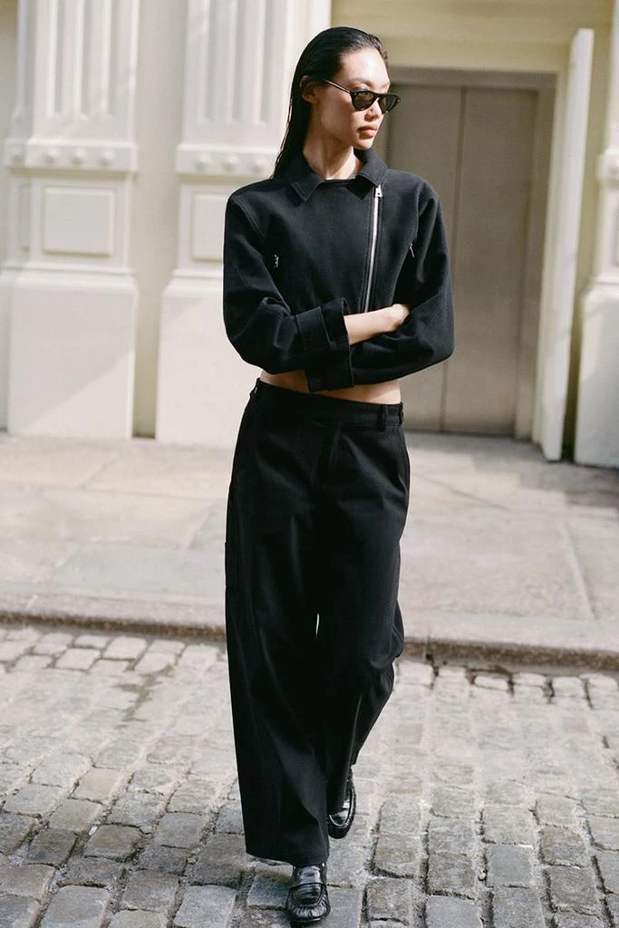 Alo High Road Straight Leg Pant - Black