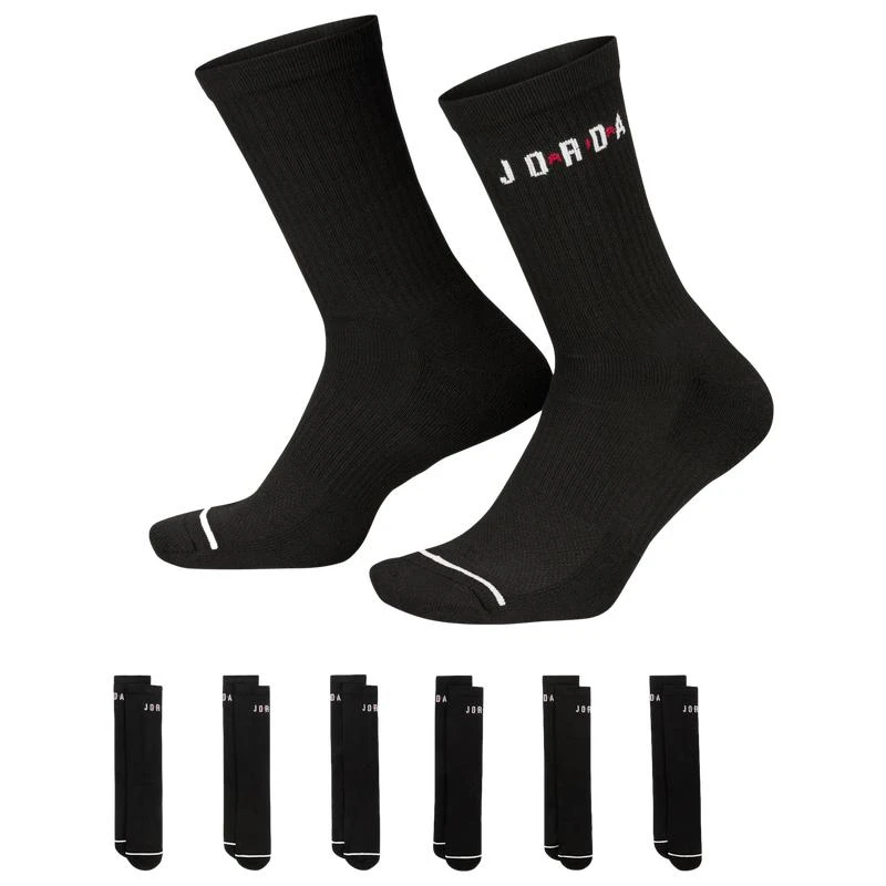 Jordan Jordan Essential Crew Socks 6 Pack - Adult 1