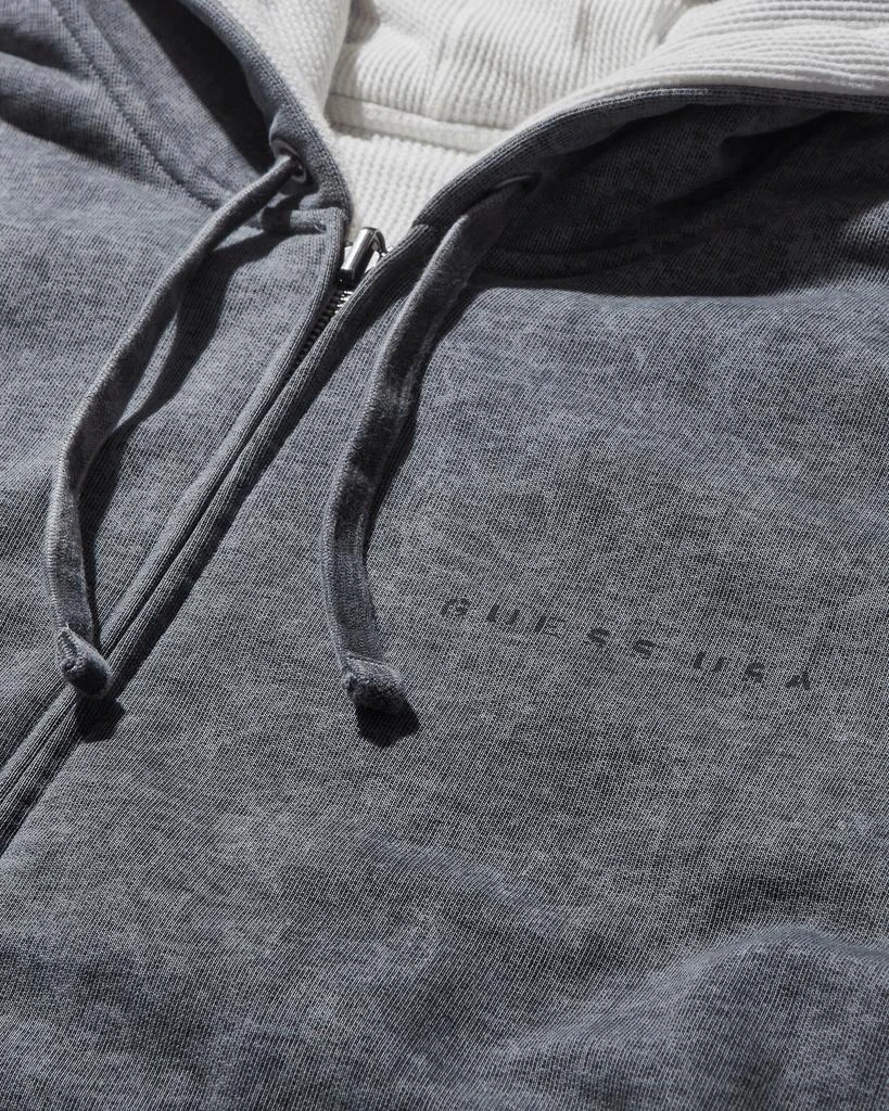 Guess USA Men's Reversible Zip Up Hoodie Misty 3