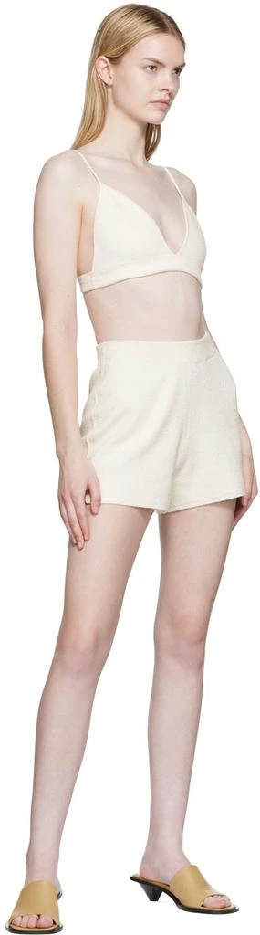 Joseph Off-White Towelling Bra 4