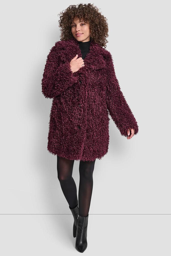 DKNYラビットファーコート SIZE4 DKNY FAUX TEDDY FUR JACKET - Jackets - Free Shipping - BeyondStyle