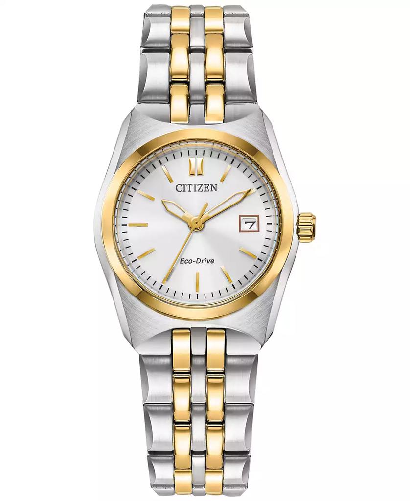 Citizen Eco-Drive Women's Corso Two-Tone Stainless Steel Bracelet Watch 28mm