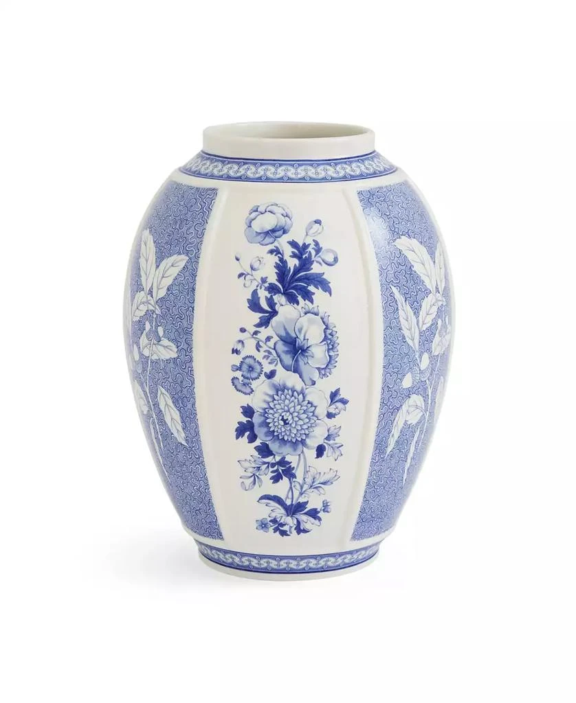 Spode Blue Italian Flowers 10" Vase