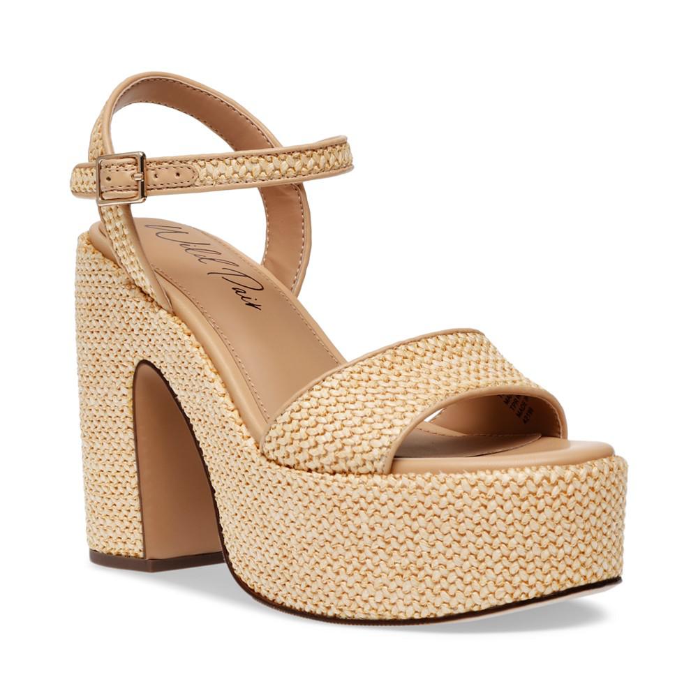 Wild Pair Vidaa Ankle-Strap Platform Sandals, Created for Macy's