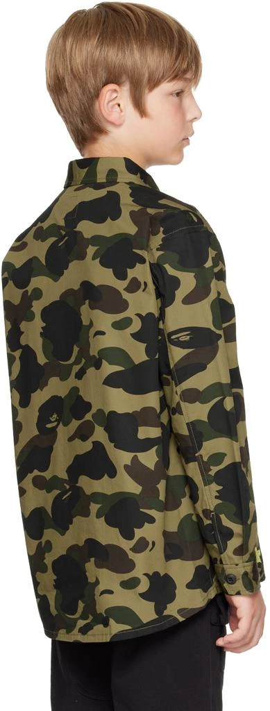 Bape Kids Green 1st Camo Baby Milo STA Shirt 3