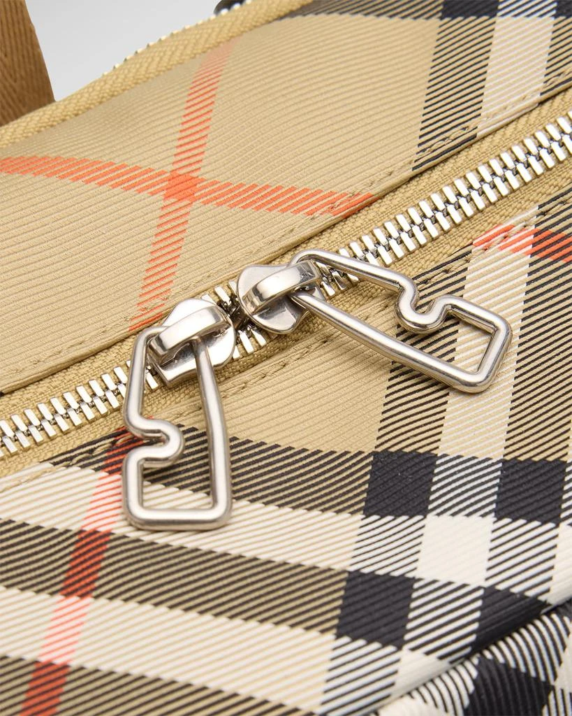 Burberry Kid's Check-Print Backpack 5
