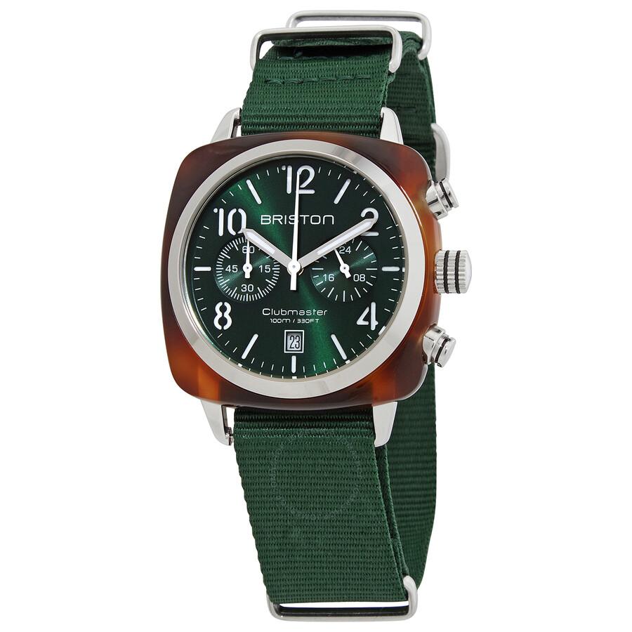 Briston Clubmaster Classic Chronograph Quartz Men's Watch 15140.SA.T.10.NBG