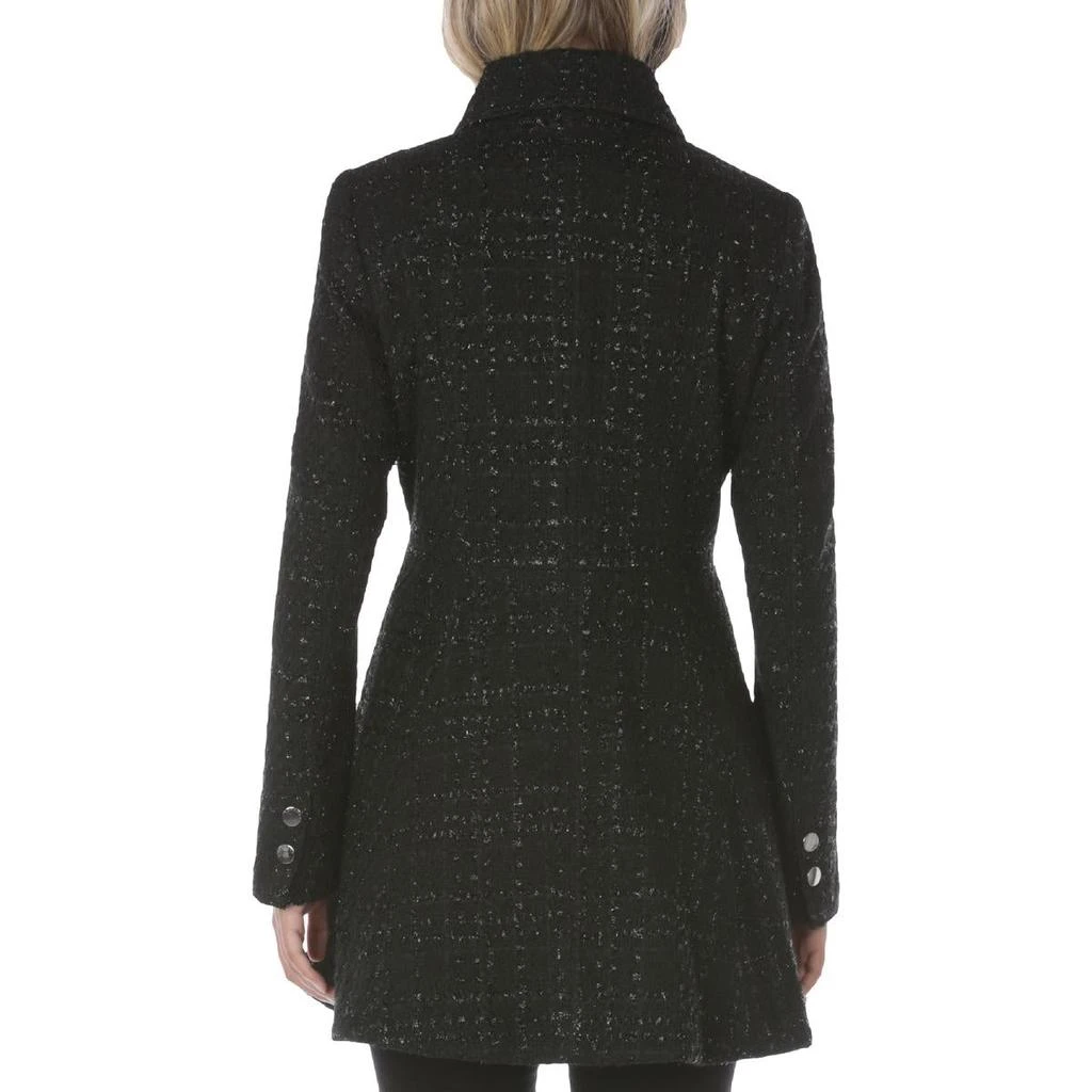 Laundry by Shelli Segal Womens Midi Peplum Wool Coat 4