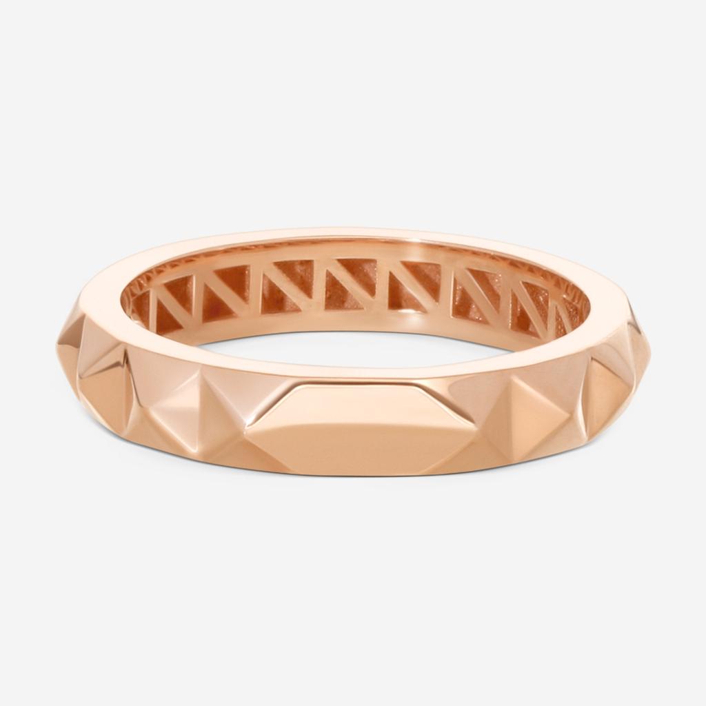 Roberto Coin Roberto Coin Obelisco 18K Rose Gold Single Ring 7771620AX650