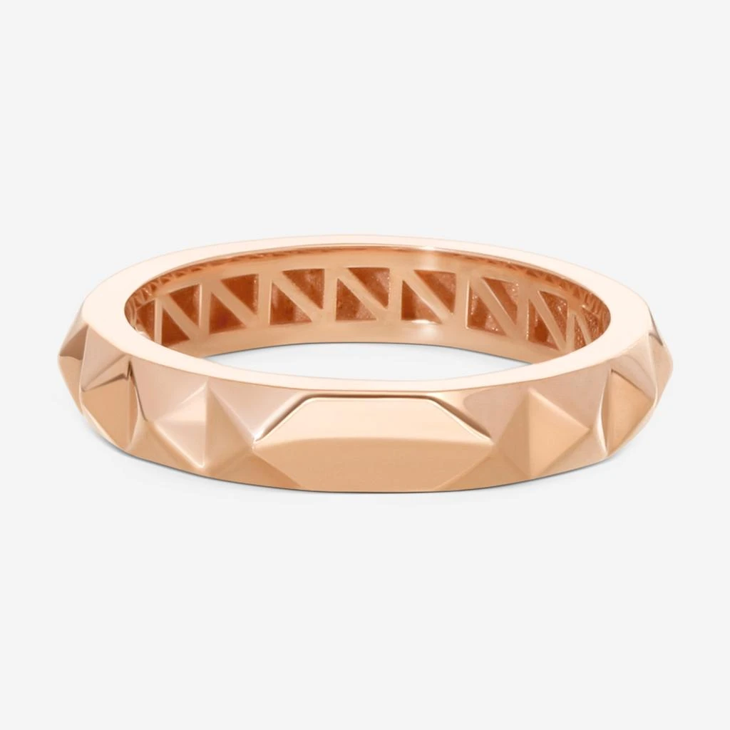 Roberto Coin Roberto Coin Obelisco 18K Rose Gold Single Ring 7771620AX650 1