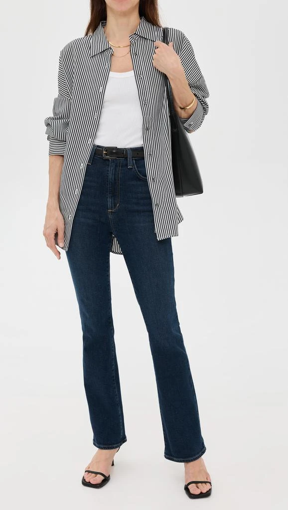 Favorite Daughter The Valentina Shortie Bootcut Jeans Petite 4
