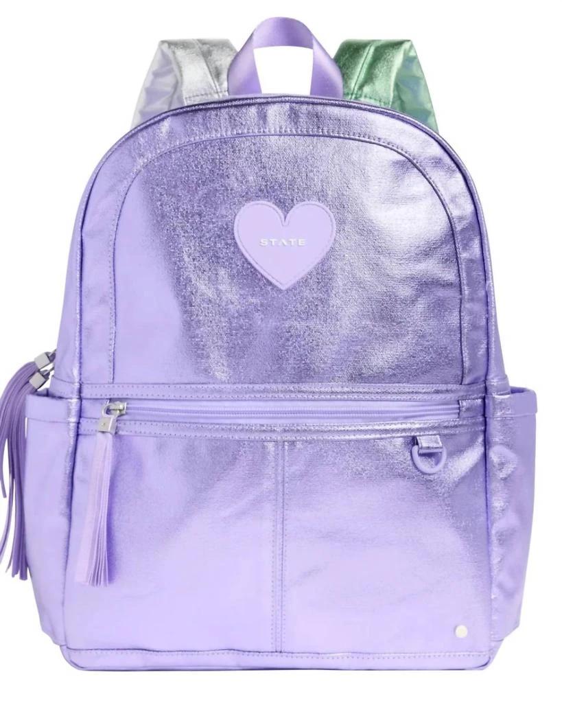 STATE State Bags - Kid
s Kane Double Pocket Backpack