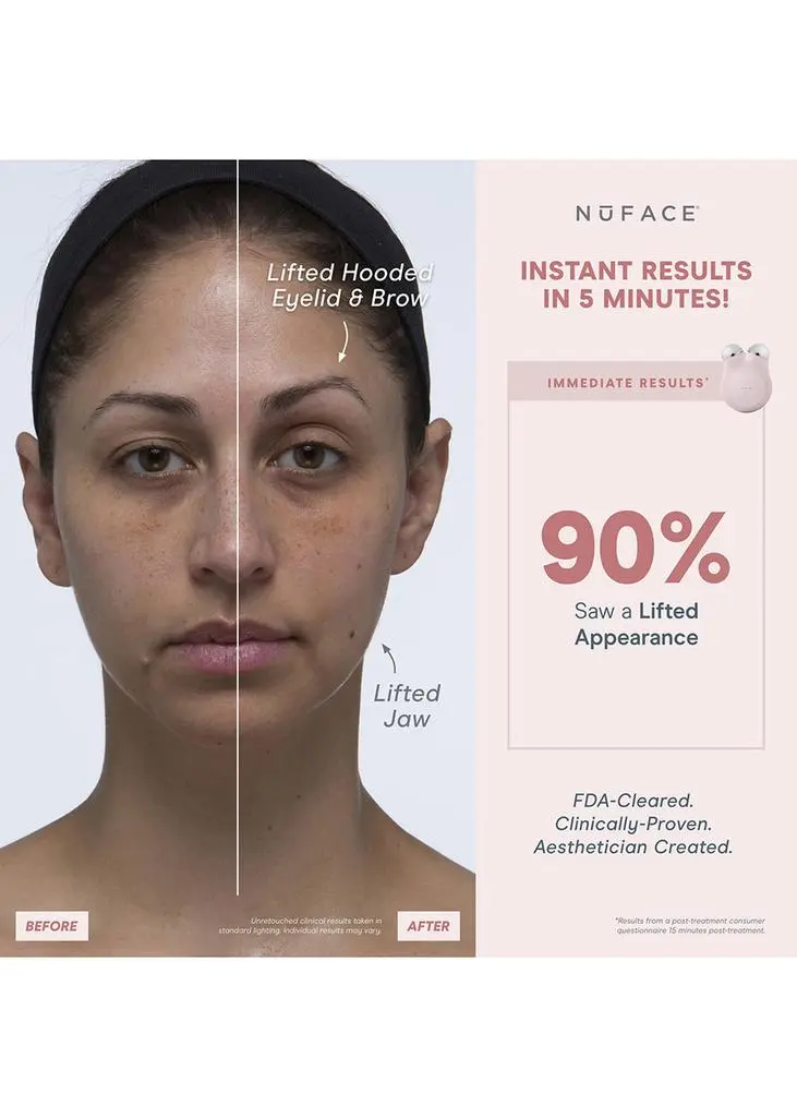 NuFace MINI+ Starter Kit - Sandy Rose 8