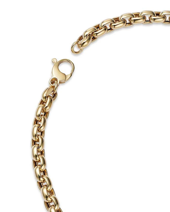 Alberto Amati 14K Yellow Gold Oval Link Chain Necklace, 18" 4