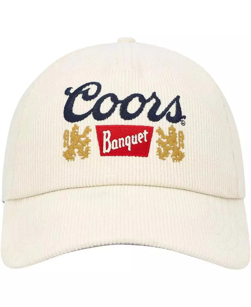 American Needle Men's Cream Coors Roscoe Corduroy Adjustable Hat 3