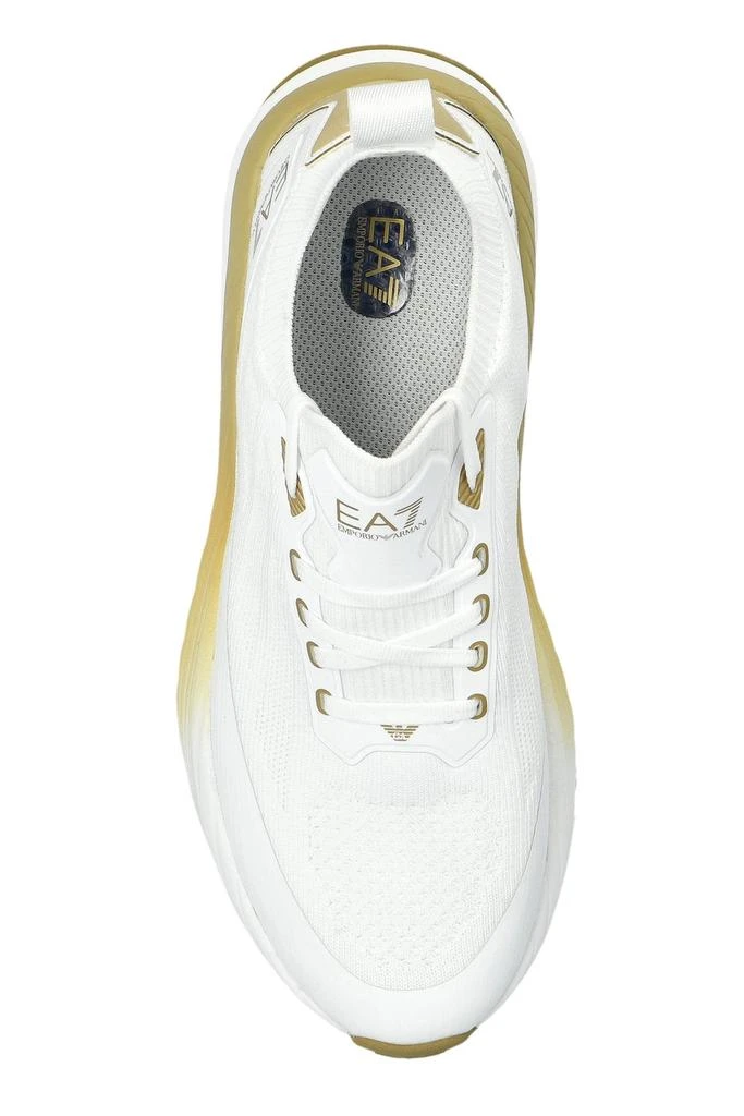 EA7 EMPORIO ARMANI Ea7 Emporio Armani Logo-Printed Lace-Up Sneakers 4