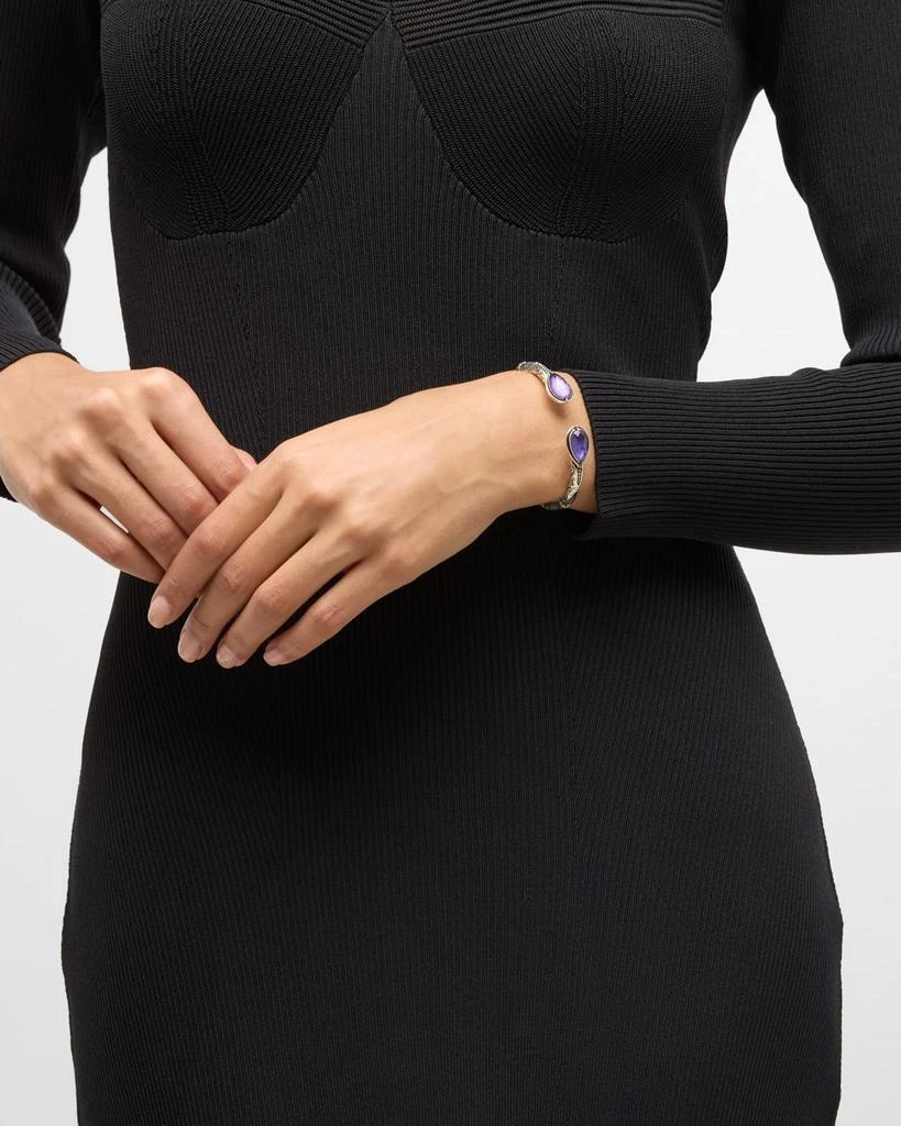 Konstantino Gen K 2 Silver and 18K Gold Rock Crystal Bracelet 5