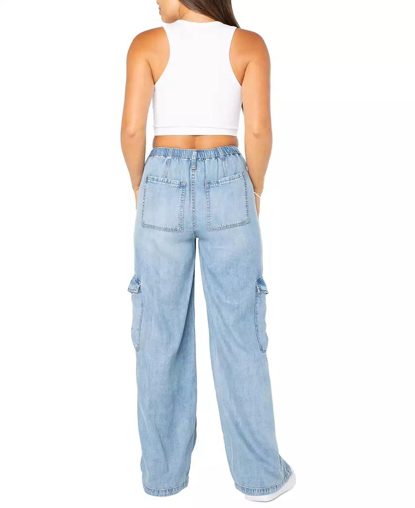 Celebrity Pink Juniors' Pull-On Cargo Jeans