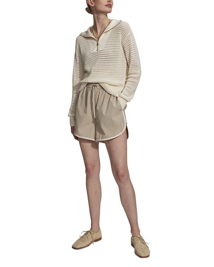 Varley Billie Half Zip Knit Sweatshirt