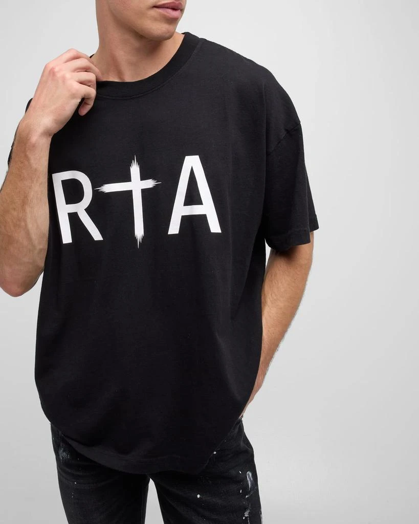 RTA Men's Liam Cross Logo T-Shirt 5