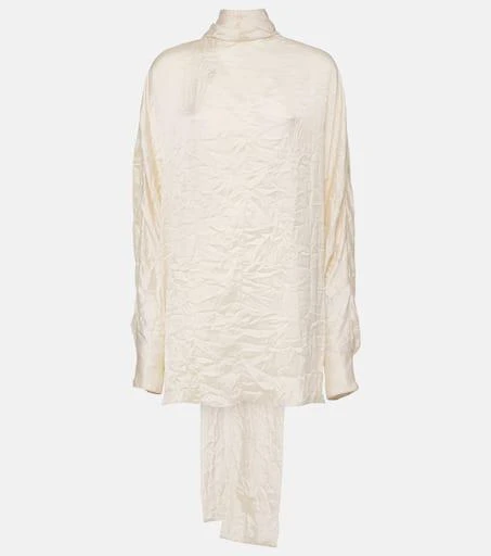 Khaite Bex satin top 1