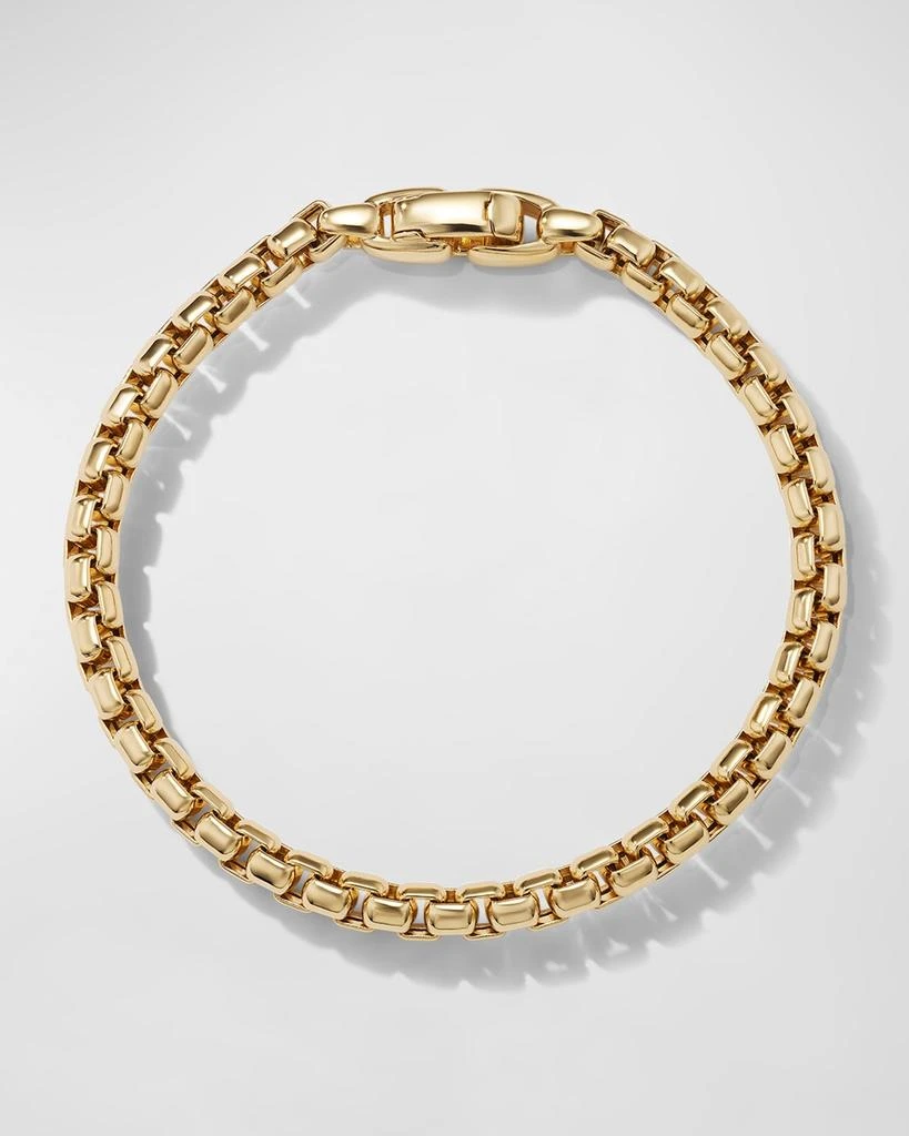 David Yurman Box Chain Bracelet in 18K Gold, 5mm 2