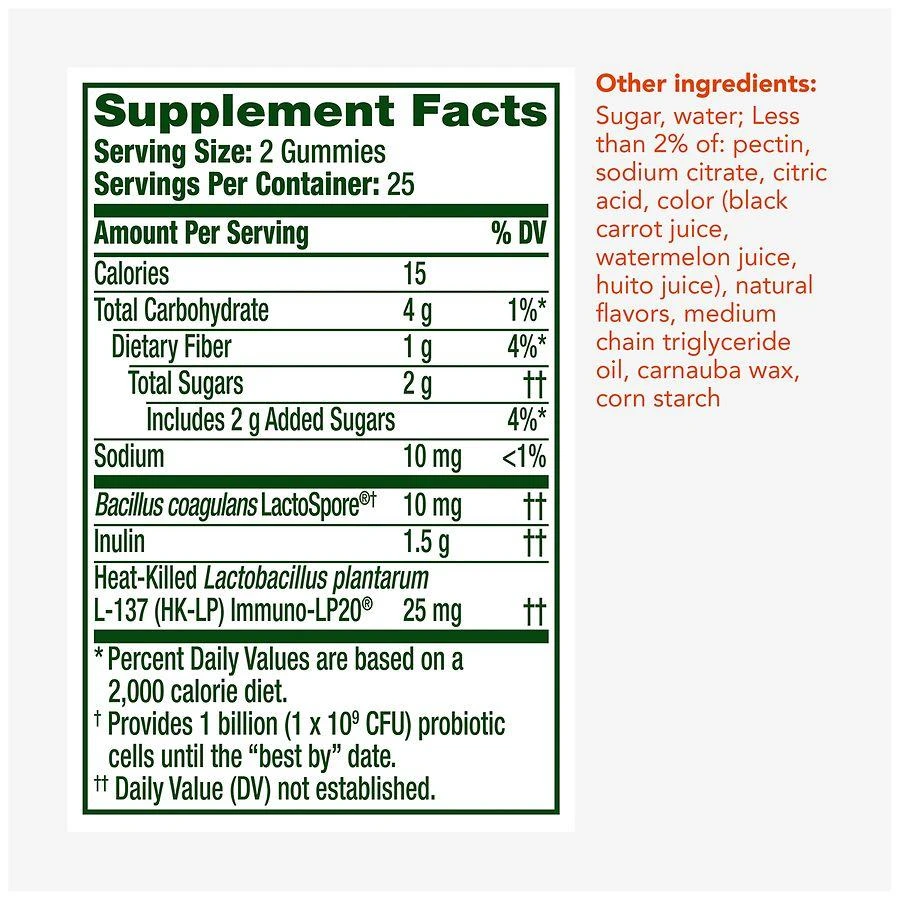 Align Probiotic, 3-in-1 Biotic Gummies, Prebiotic + Probiotic + Postbiotic Blackberry 8
