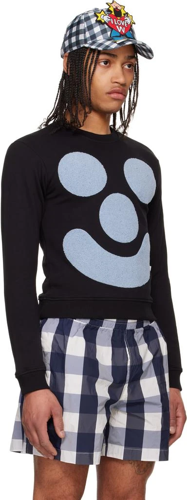 Walter Van Beirendonck Black Smile Sweatshirt 2