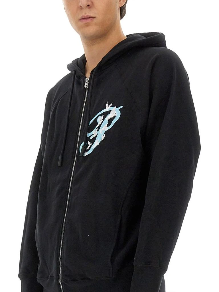 3.Paradis 3.PARADIS Zip Hoodie Sweater 4