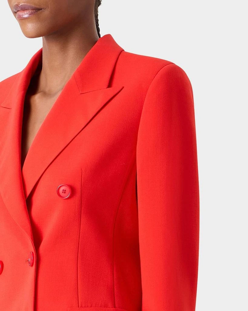 Akris Azalea Wool Double-Breasted Blazer 6