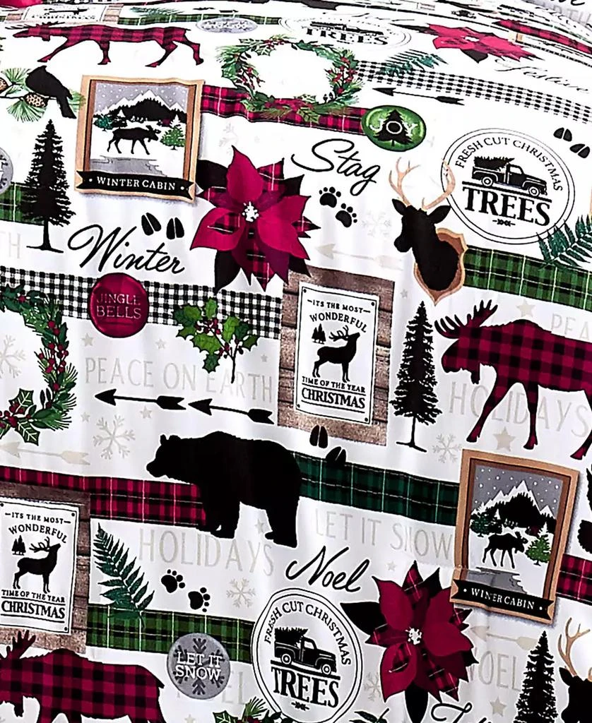 SOUTHSHORE FINE LINENS Merry Town Christmas Reversible 6-Pc. Comforter Set 8