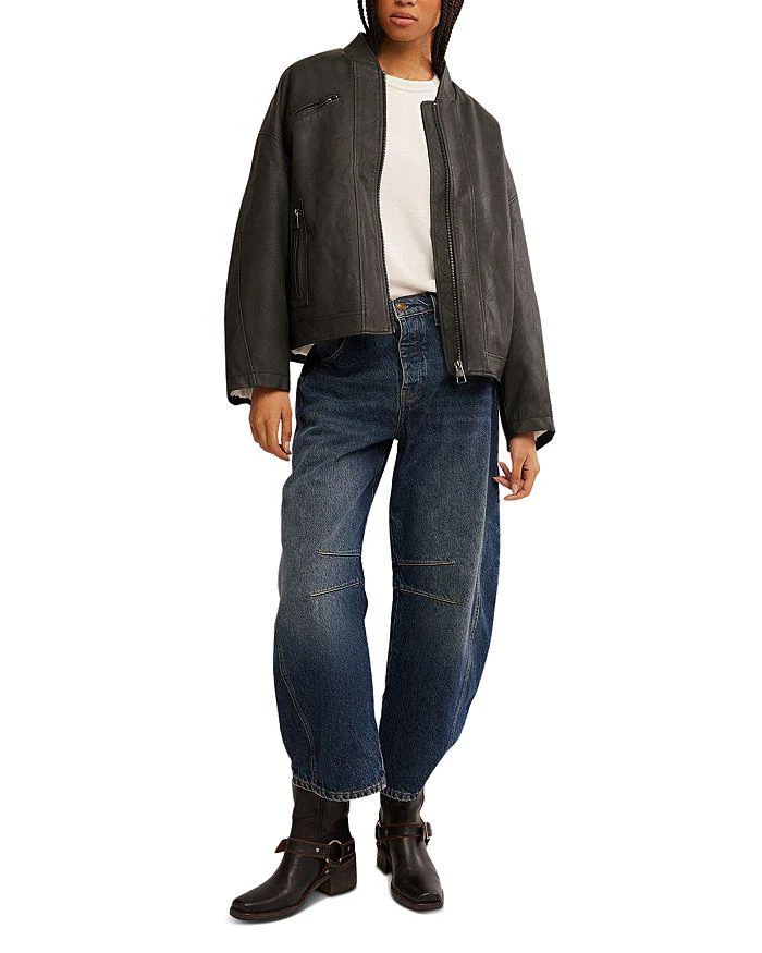 Free People Vinny Bomber Jacket 2