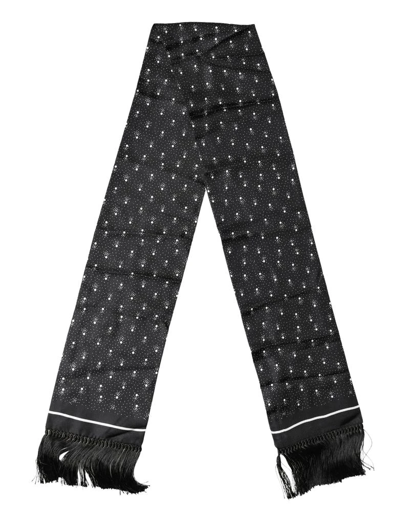 Dolce
Gabbana Silk Dotted Print Foulard 140cm X 15cm Men
s Scarf (Pre-Owned)