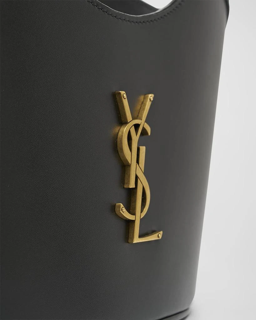 Yves Saint Laurent Mini YSL Top-Handle Bag in Leather 6