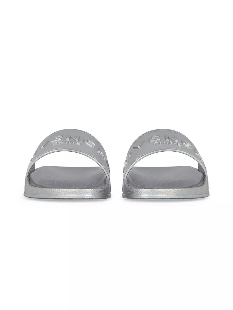 Givenchy Slide Flat Sandals in Rubber 3