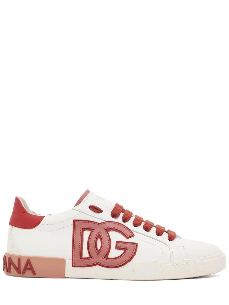 Dolce & Gabbana Classic Leather Low Top Sneakers 1