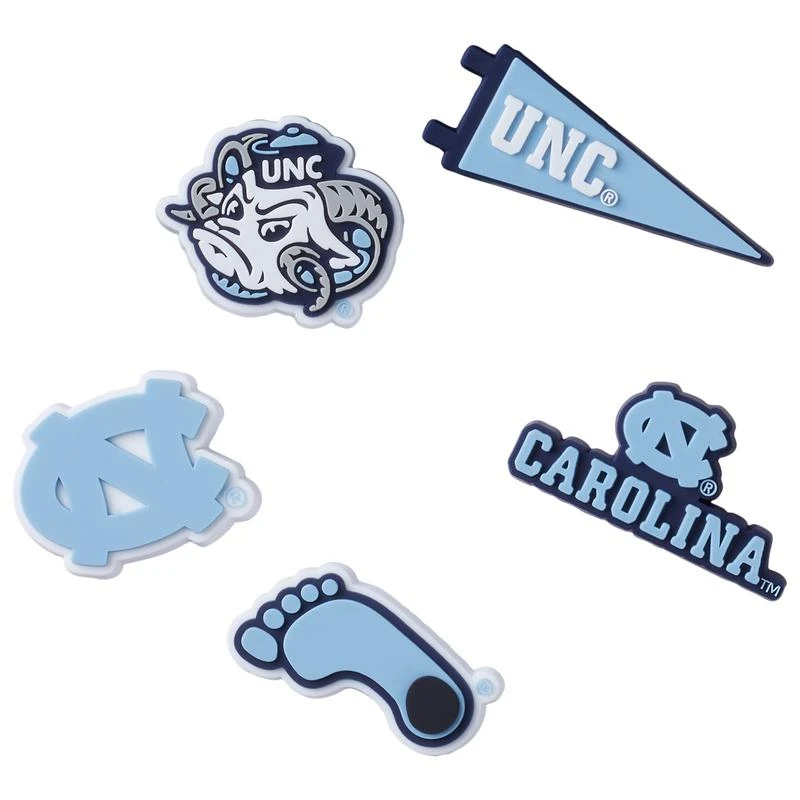 Crocs Jibbitz Jibbitz University of North Carolina 5 Pack - Adult 1