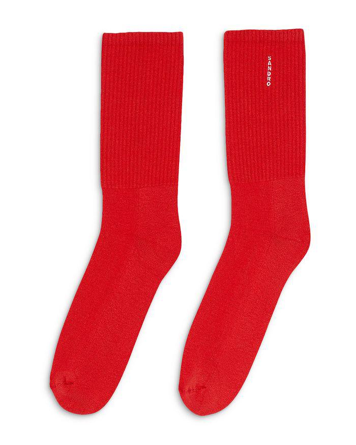 Sandro Vertical Logo Socks